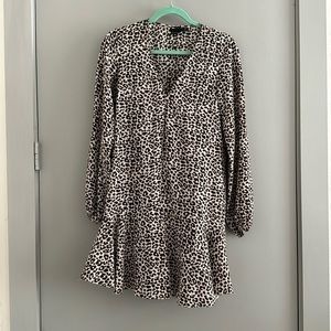 Cheetah print dress